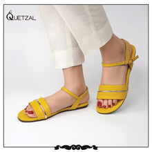 Quetzal Musted comfy flat sandal